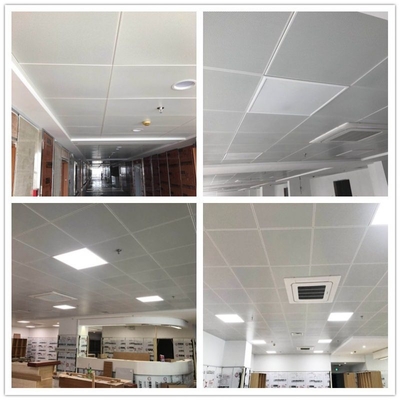 噴涂600&times;1.0mm全孔鋁扣板銷售_鋁天花扣板顏色定制