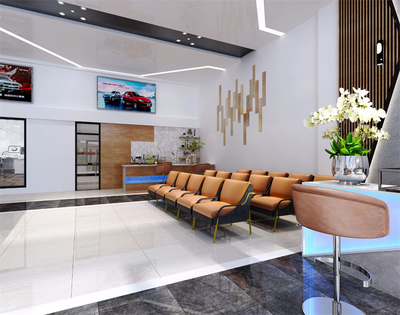 合肥汽車4s店設(shè)計分享:眾泰4s汽車設(shè)計效果