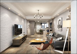 輕工業 風格 廣州澤邦裝飾設計案例 土巴兔廣州裝修網